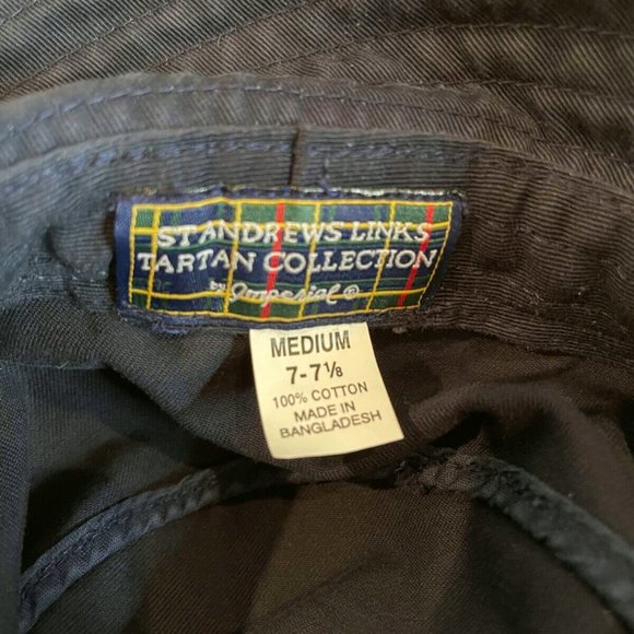 St. Andrews Links Tartan Collection Golf Bucket Hat Mens Size 7-7 1/8 British - Picture 3 of 3